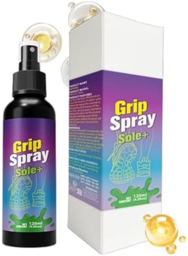 Barakah Grip Spray for Athletic Shoes, 120ml Anti-Slip Shoe Traction Spray for Basketball, Football, Tennis, and Workouts, Waterproof Liquid for Improved Grip on Indoor and Outdoor Courts - Image 2