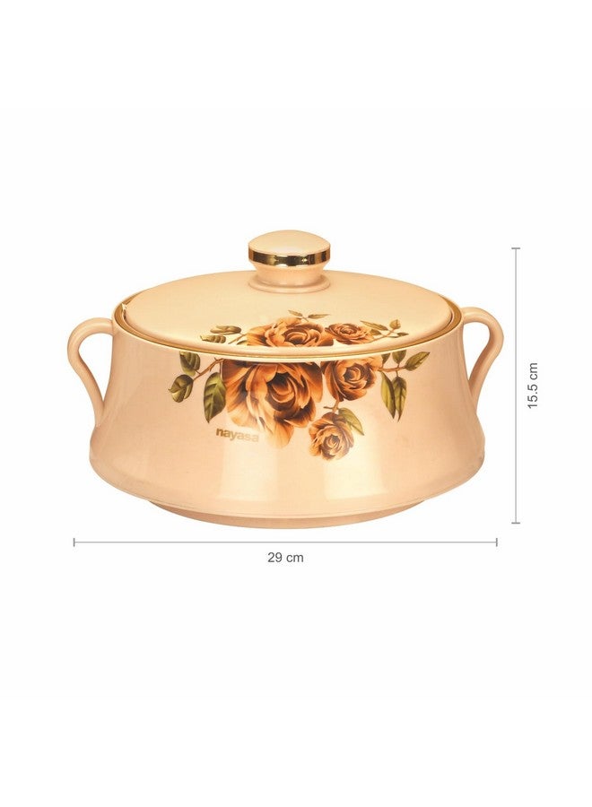 ناياسا طاجن ناياسا لورينزو سعة ٢٠٠٠ مل | طاجن حراري معزول بطبقة داخلية من الفولاذ المقاوم للصدأ | تصميم أنيق | أدوات تقديم | مقابض جانبية | سهل الحمل | بيج - Image 4