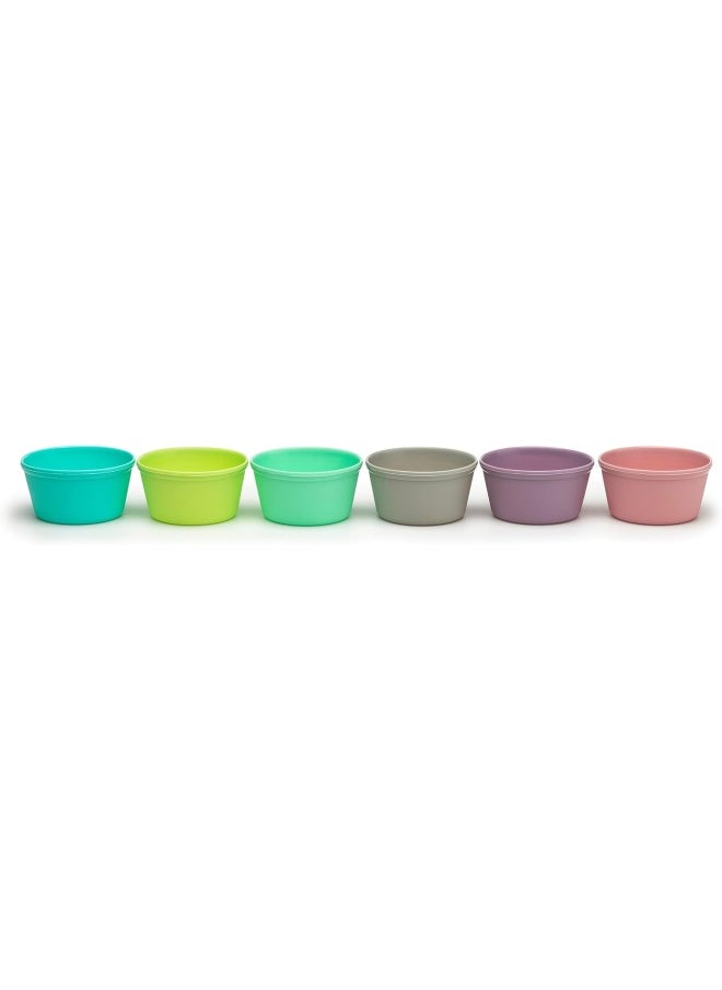 Rainbow Kids Silicone Food Cups Pack of 6 – BPA Free 2.8 oz Snack and Dip Separators for Kids - Heat Resistant and Dishwasher Safe - pzsku/Z4575CA7F6D5F2E1E5E76Z/45/_/1718362097/f9c1875d-4ffd-4215-ab38-c782c125f38a