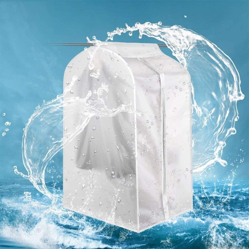 UNIQUE CART Clothing Cover Bag X Large Garment Bags Storage BagFor Storage TravelWardrobeClosetStorageWith Plastic ZipperPeva Cloth120 Cm60 Cm - Image 5
