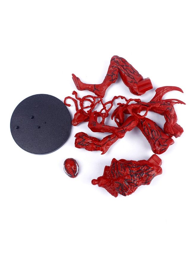 فينوم مجسم فينوم من سلسلة مارفل ليجيندز ، شخصية حركة فينوم حمراء مع قاعدة ، لعبة مجسم سوبر قابل للتحصيل 16 سم - Image 4