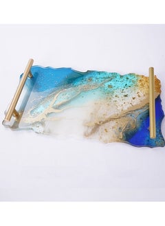 Graffiti Resin Rectangle Shape Tray Silicone Mold  - Image 2
