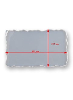 Graffiti Resin Rectangle Shape Tray Silicone Mold  - Image 1