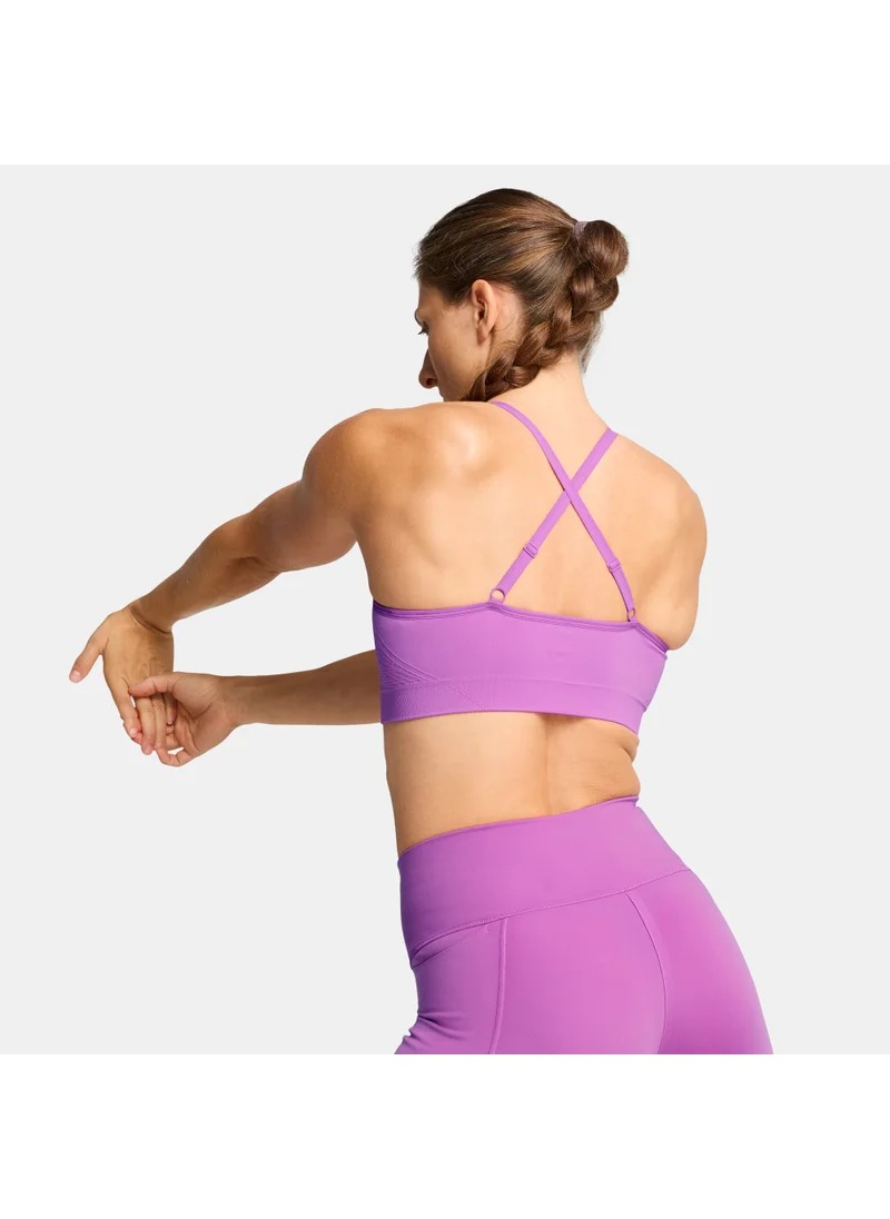 PUMA Women's SHAPELUXE Seamless Light-Support Training Sports Bra
