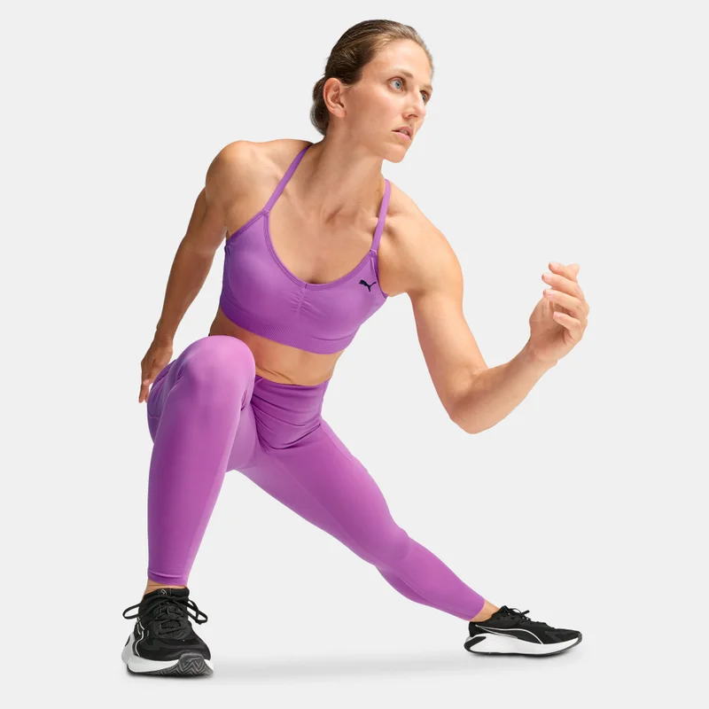PUMA Women's SHAPELUXE Seamless Light-Support Training Sports Bra