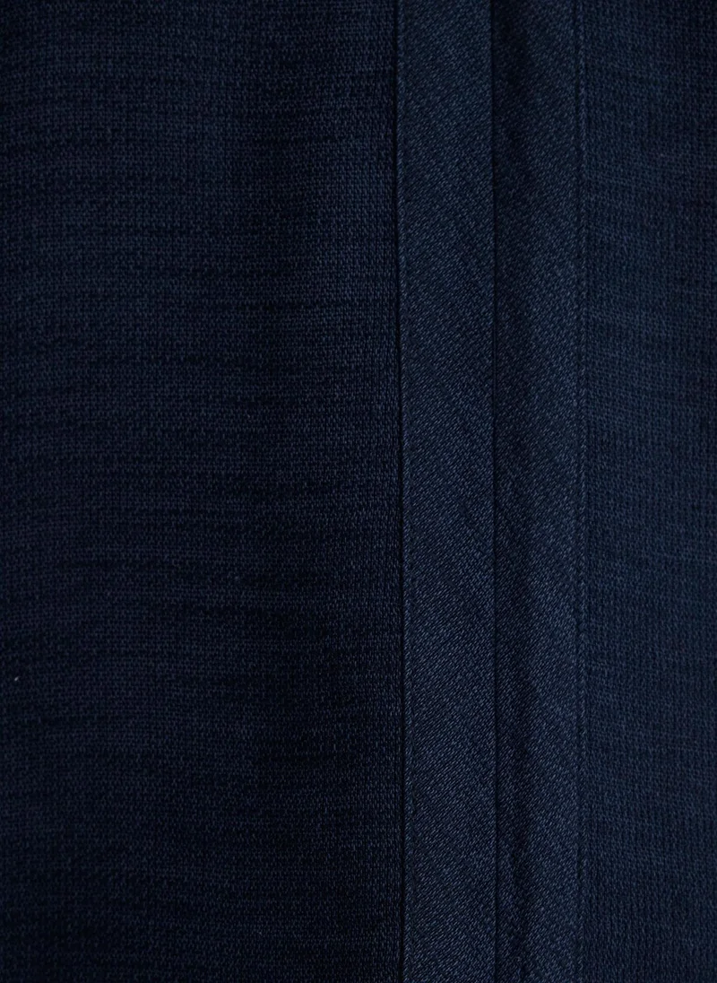 MAVI V Neck Navy Blouse
