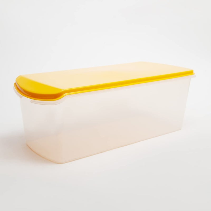 Gluman Big Bread Box with Butter Dish Container Bread Box And Butter Dish Combo 100 Food Grade Dishwasher Safe Freezer Safe Recyclable Reusable Yellow - Image 3
