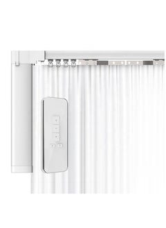 Smart Electric Curtain Motorized AT5810 – Adjustable Tracks (2.16m to 6.2m), Hassle-Free Installation, Customizable Automated Rail, App & Voice Control, Compatible with Alexa, Google, Siri