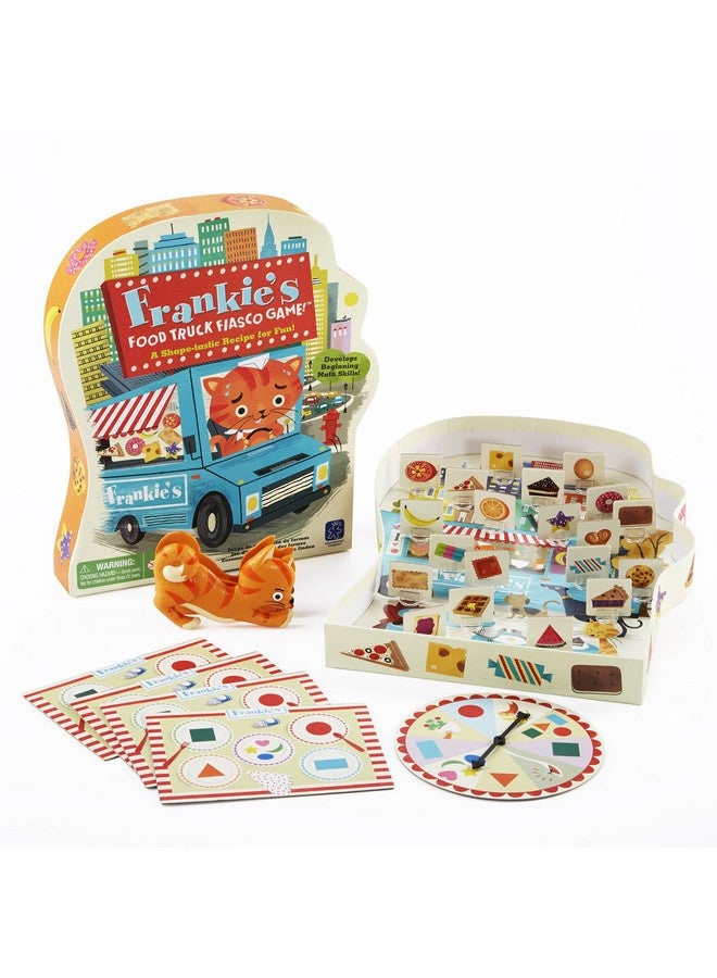 Educational Insights Frankie's Food Truck Fiasco Game, Shape Matching Award-Winning Board Game for Preschoolers & Toddlers, For 2-4 Players, Fun Family Game for Kids Ages 4+ - Image 1