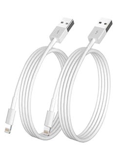 iPhone Charger, [Apple MFi Certified] 2Pack 3ft Fast Lightning Cable for Long iPhone Cable Cord, Apple Charging Cable Cord for iPhone 12/11 Pro/11/XS MAX/XR/8/7/6s/6/5S/SE iPad/Air Original White
