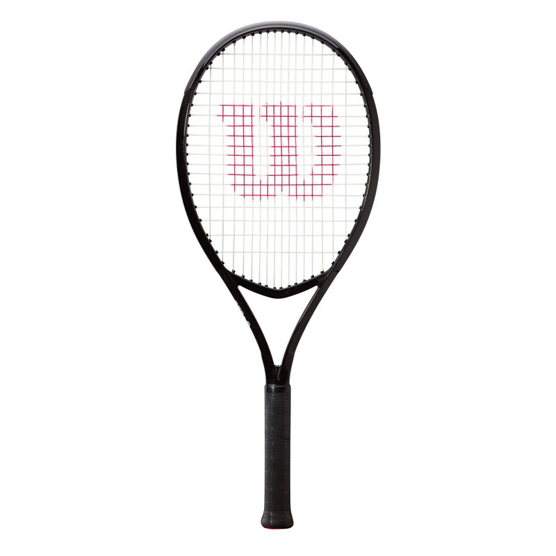 Wilson XP 1 Adult Recreational Tennis Racket - Grip Size 1-4 1/8", Black - Image 4