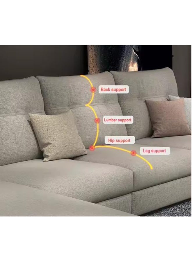 Comfynest أريكة زاوية حديثة وبأسعار معقولة على شكل L - Image 4