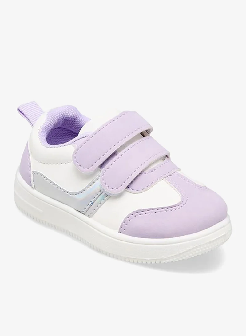 فلورا بيلا من شو إكسبرس Girls Hook & Loop Ankle Sneakers
