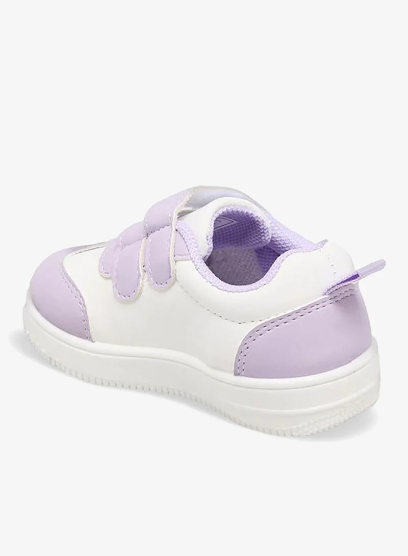 Flora Bella By Shoexpress LILAC Girls Hook & Loop Ankle Sneakers for Women | Best Price UAE