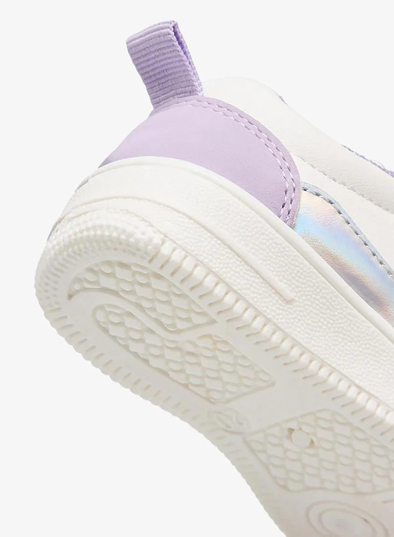 Flora Bella By Shoexpress LILAC Girls Hook & Loop Ankle Sneakers for Women | Best Price UAE