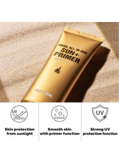 PRETTYSKIN Kin Total Solution Series Snail All In One Sun+ Primer Spf50+ Pa++++ 70G Intense Moisturizing & Sun Protection Korean Facial Sunscreen…  - Image 4