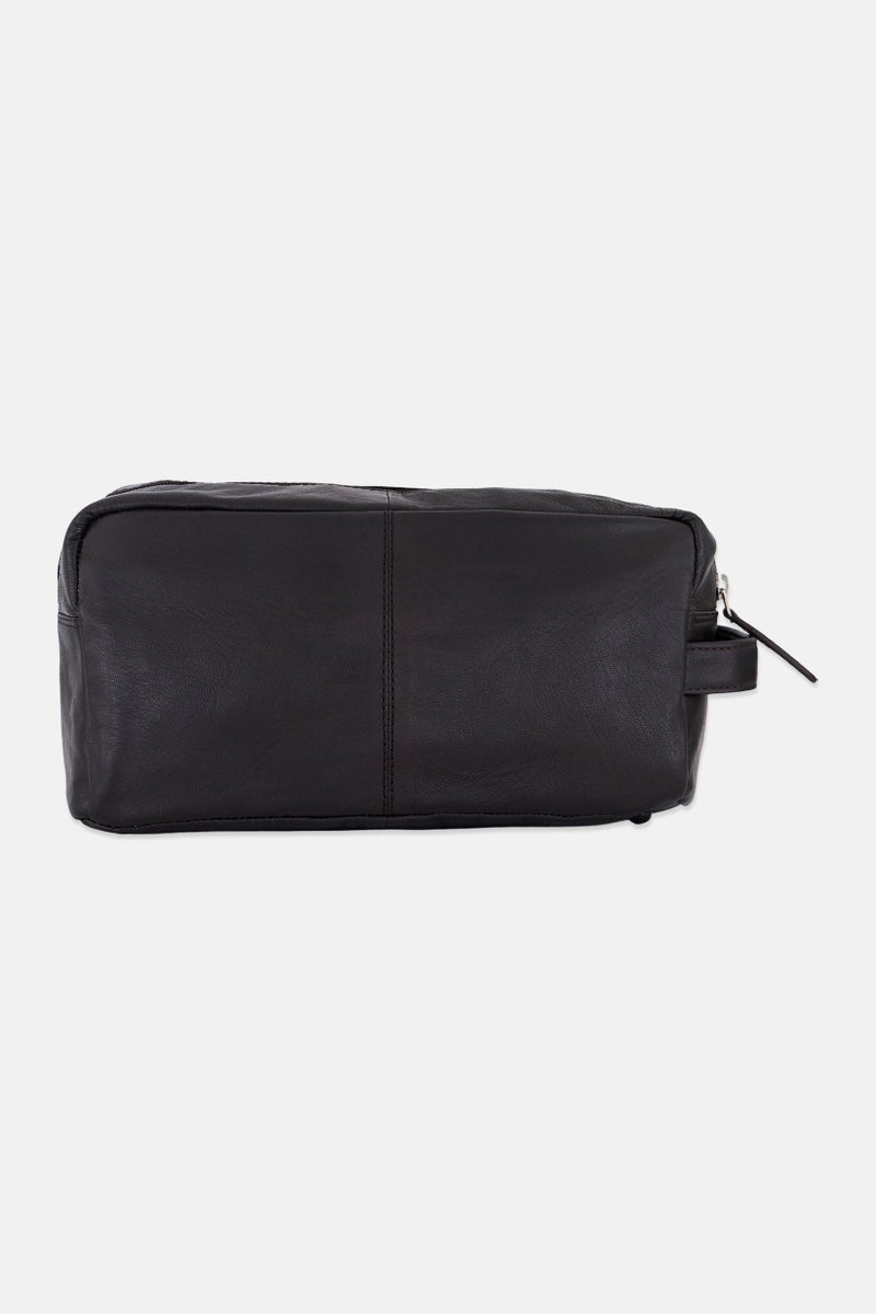 English Laundry Men Brand Logo Multipurpose Toiletry Bag 13 H x 26 L x 11 W cm, Brown - Image 2