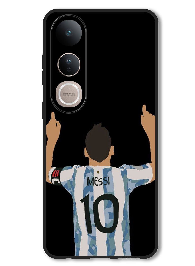 Theodor Case Compatible with Vivo V50 Lite Protection Shockproof Bumper Cover Messi (2) - Image 1