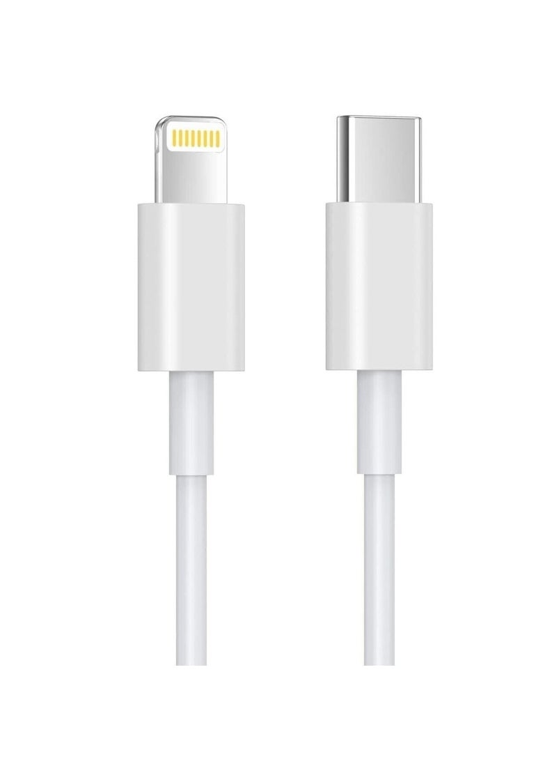 Generic [MFi Certified] USB-C To Lightning Cable (1m) Compatible With IPhone Fast Charger Lightning Cable  - Image 2