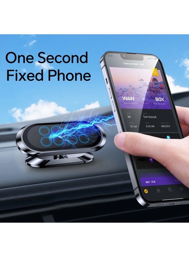 Coolpow 【2-Pack】 Magnetic Phone Holder for Car Dash【Strong Magnet】 Magnetic Car Phone Holder Mount 【4 Plate】 Phone Holders for Your Car Phone Mount for Car Dashboard Cell Phone Car Mount for iPhone Samsung  - Image 2