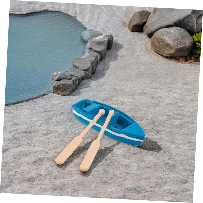 10Set Miniature Boat Figurine Resin Coastal Decoration for DIY Projects Beach Style Micro Landscape Ornaments for Play and Home Decor - Image 4