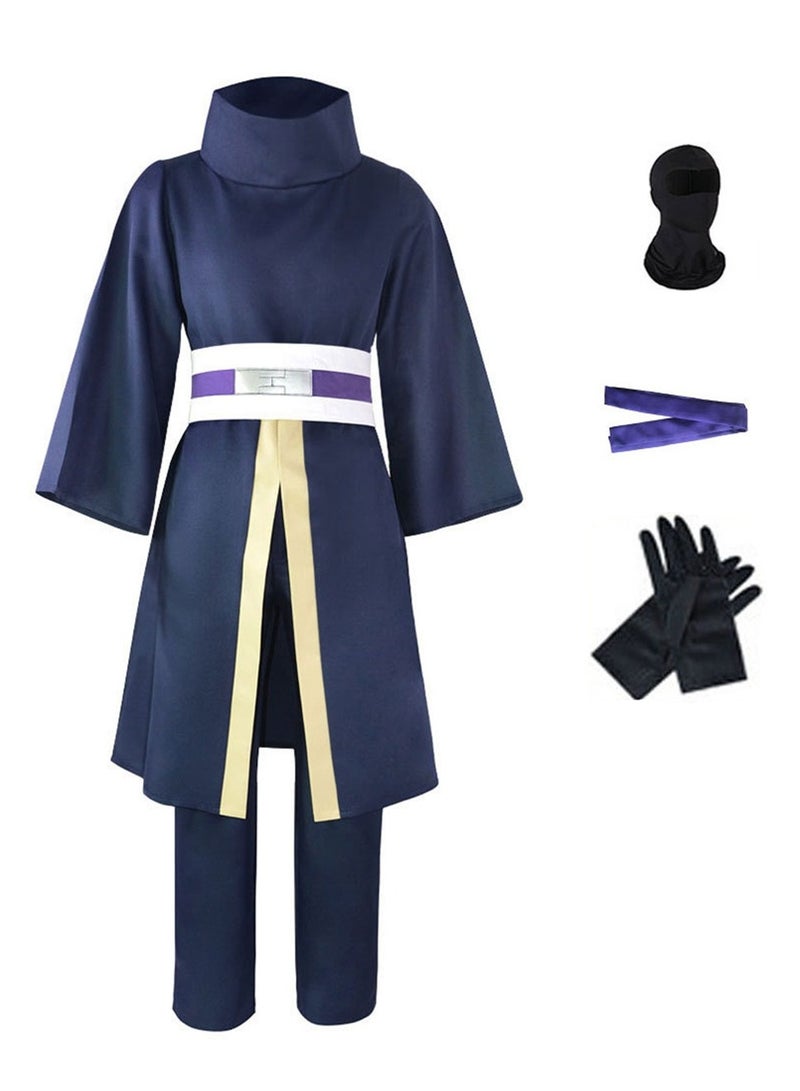 Naruto cosplay Uchiha Obito cos costume with mask Stage Dress Up Costume - Image 1