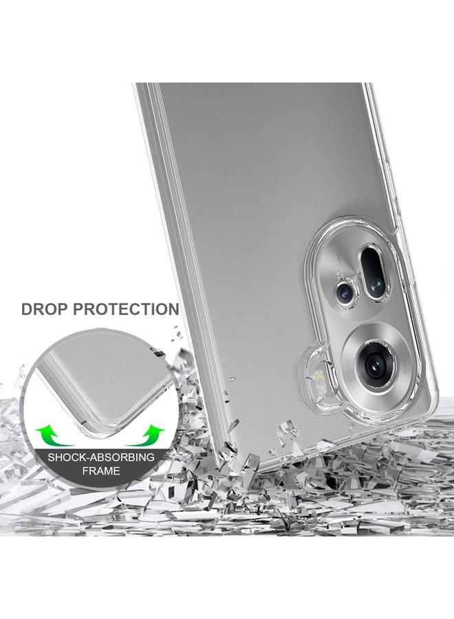 S-TOP Case For OPPO Reno11 5G Global Scratchproof Acrylic TPU Phone Case - Image 5
