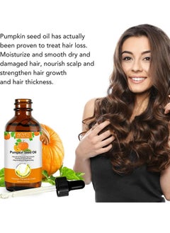 60ml Pumpkin Seed Oil for Skin and Hair Growth Organic 100% Pure RAW Cold Pressed Pumpkin Seed Oil for Anti Aging Wrinkle Massage Oil Hair and Scalp Care Vitamin E Oil for Skin and hair - pzsku/Z457721DA375447C6A75BZ/45/_/1703322579/4e5583f4-81ec-49f9-ac7f-acfcd26be7e0