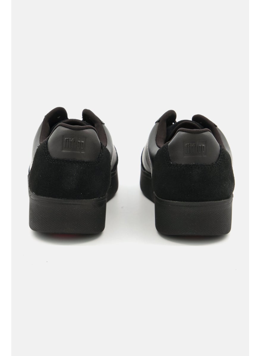FitFlop Women Lace Up Close Toe Casual Shoes, Black  - Image 2