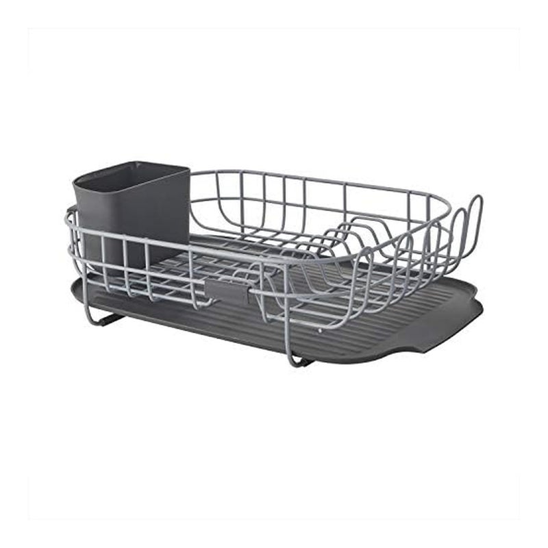 KitchenAid Low Profile Carbon Steel Dishrack, one size, Charcoal - Image 1