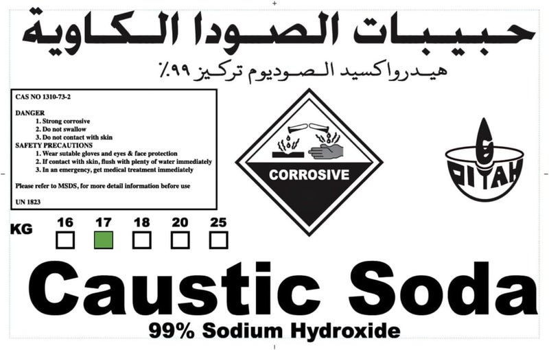 Caustic Soda 17kg Bag - Sodium Hydroxide Powder - Image 3
