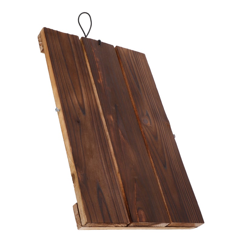 Vertical Wall Planter for Indoor Plants Wood Hanging Planter for Home and Office Wood Planter for Rustic Farmhouse Decor - Image 5
