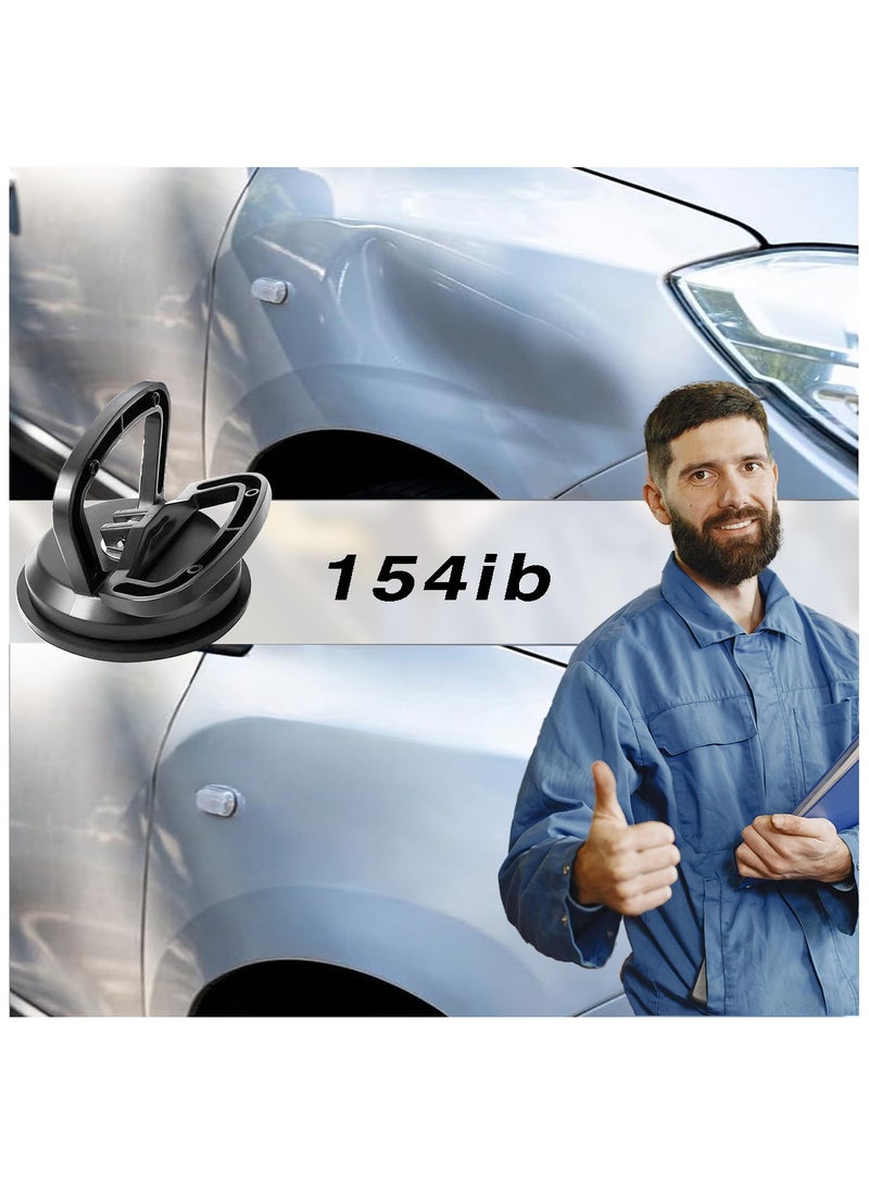 ACYYH Professional Dent Repair Kit with Suction Cup, Car Body Dent Puller Tool Set with Removal Tools, Black and Green - Image 3