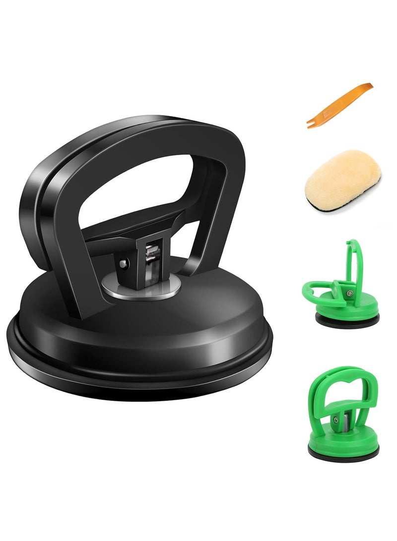 ACYYH Professional Dent Repair Kit with Suction Cup, Car Body Dent Puller Tool Set with Removal Tools, Black and Green - Image 1
