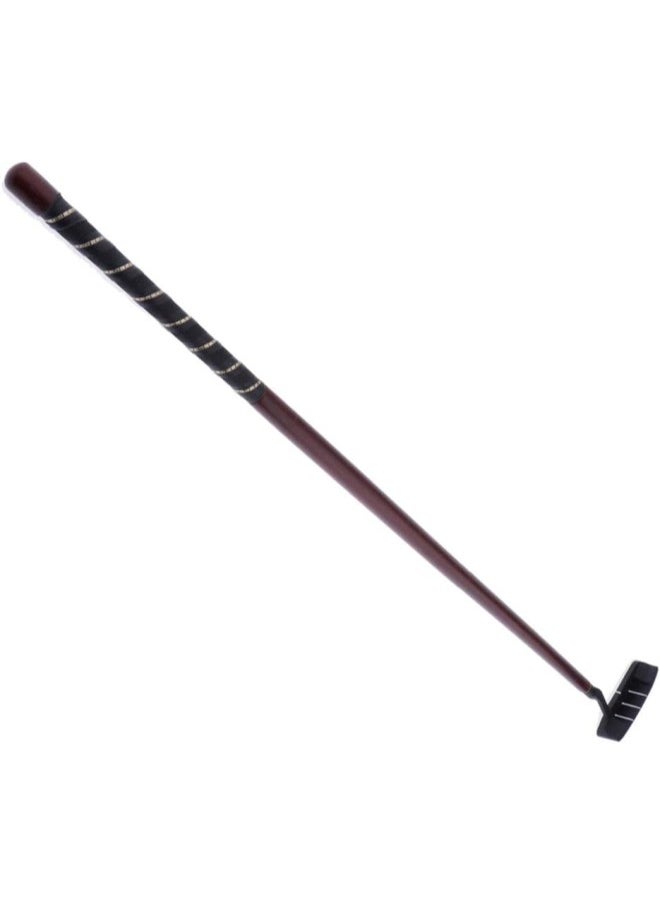 silvercnc - 35 Inch Mens Womens Golf Putter Stick Right Hand Golf Putters, Anti-Slip Grips for Golfer (Three-Section, Red Wood) - Image 1