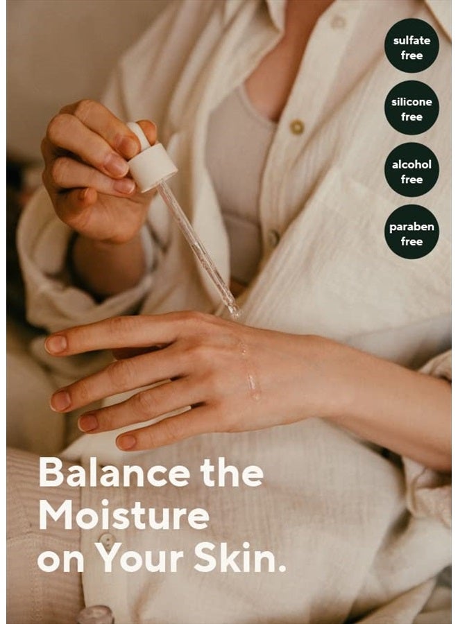 AROMATICA Reviving Rose Infusion Serum 3.38oz / 100ml, Vegan, Anti-aging hydrating serum, Glowing Serum for dry skin | with Damask Rose Water and Rose Oil - Image 4