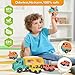 ISMETACU Car Carrier Toy Truck LightSound Truck Car Toys for Toddlers 132435 Years Old Boys GirlsChristmas Birthday Gifts for 17 Year KidsWheat Straw Made Recycled Plastic BPA Free - Image 4