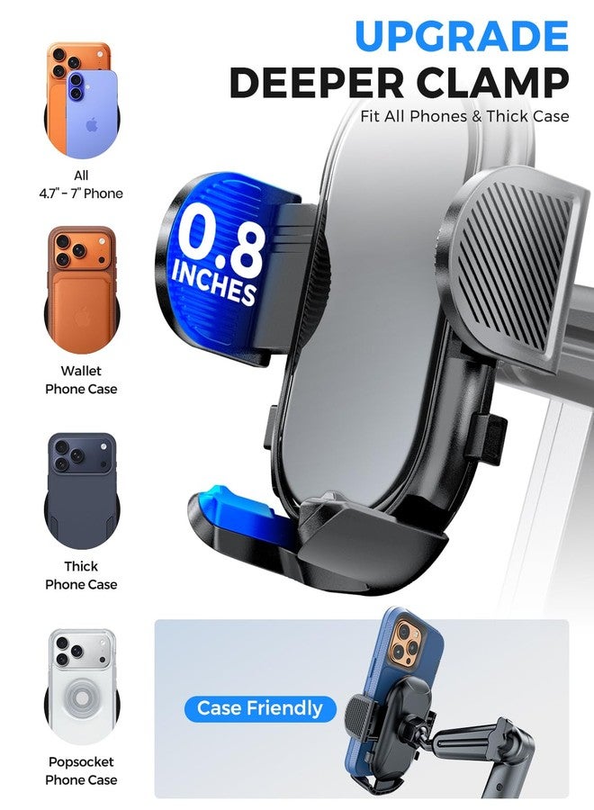 eSamcore Cup Holder Phone Holder, 15" Height Car Cup Holder Phone Mount Heavy-Duty Holders for Your Car Truck Cupholder with Expandable Base Fit for iPhone 17/16/ 15, 4.7”-7” Cellphone - Image 5