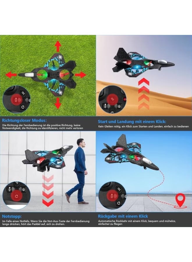 Vertical Takeoff Drone - L0712 Military Rc Drone With Led Lights And 1 Battery, Suitable For Kids And Adults - Image 5