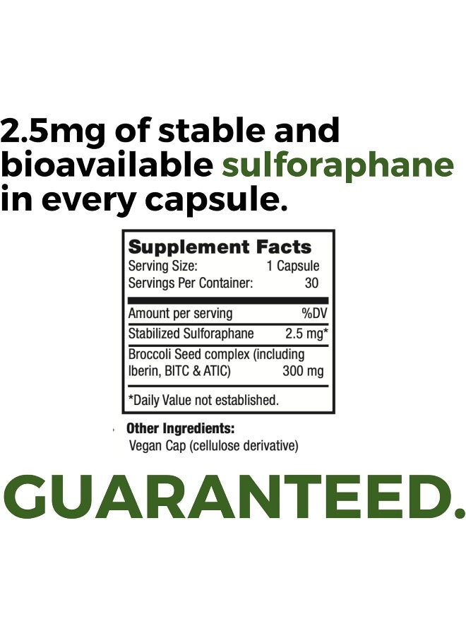 BrocElite Stabilized Sulforaphane - Vegetable Supplement For Kids - Broccoli Extract - Joint Support And Neuron Supplement For Children - 30 Ct - Image 2