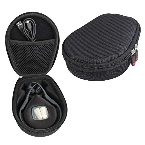Hermitshell Case for AfterShokz Trekz Air/AfterShokz Aeropex/Titanium Mini/Shokz OpenRun Pro/SHOKZ OpenRun Pro 2 Open Ear Wireless Bone Conduction Headphones AS650 / AS800 (Black)(Only Case) - Image 1
