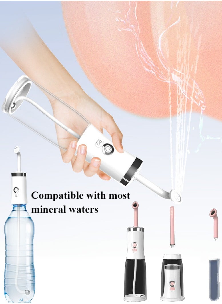 Healife Portable travel bidet, waterproof electric bidet with 4 spray modes - perfect for camping, desert travel, planes, trains, vacations - USB rechargeable  - Image 1