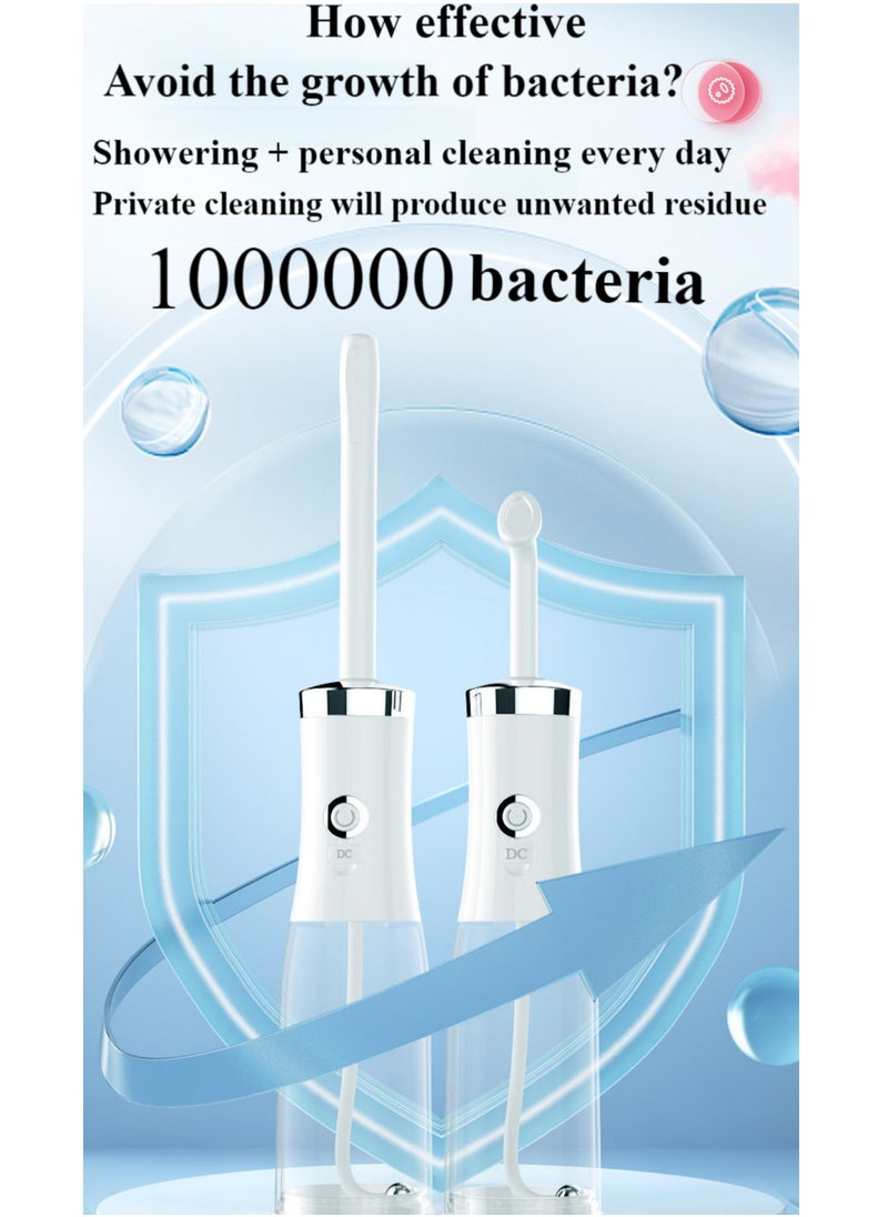 Healife Portable travel bidet, waterproof electric bidet with 4 spray modes - perfect for camping, desert travel, planes, trains, vacations - USB rechargeable  - Image 3