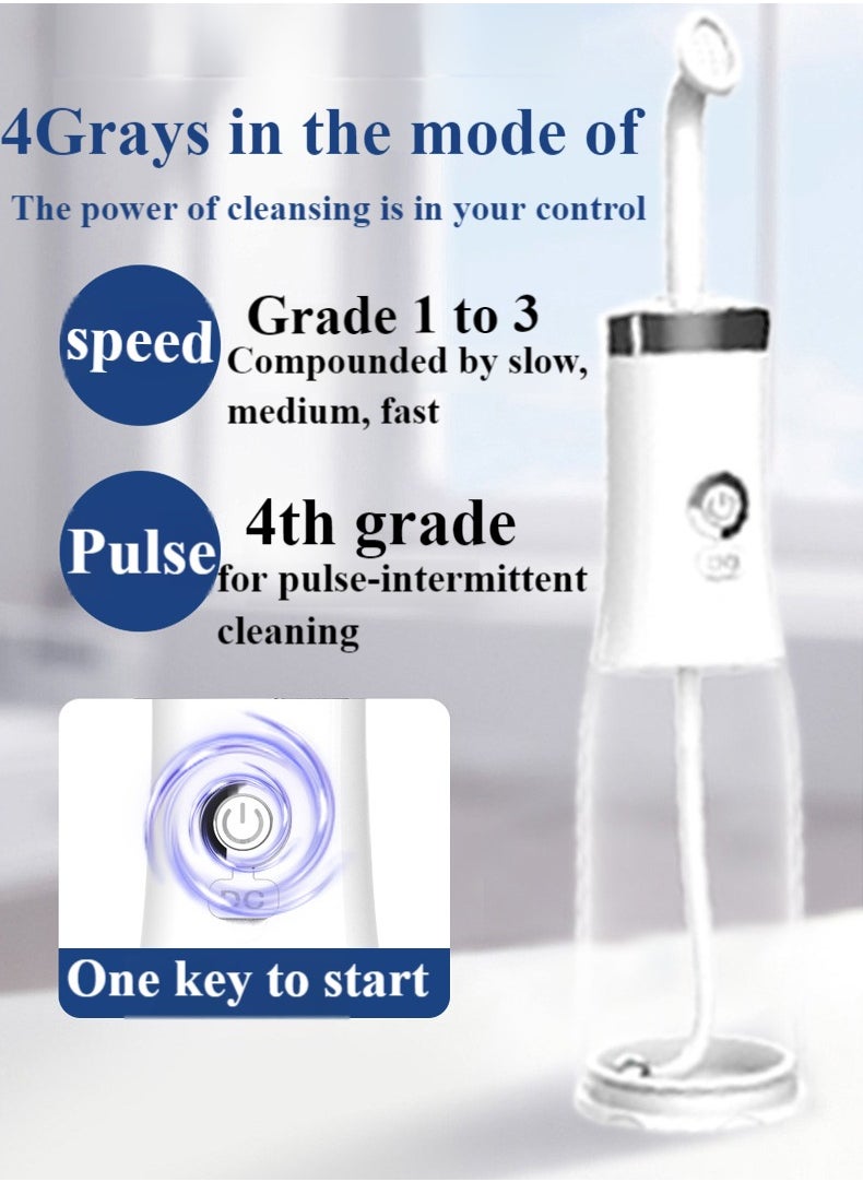 Healife Portable travel bidet, waterproof electric bidet with 4 spray modes - perfect for camping, desert travel, planes, trains, vacations - USB rechargeable  - Image 5