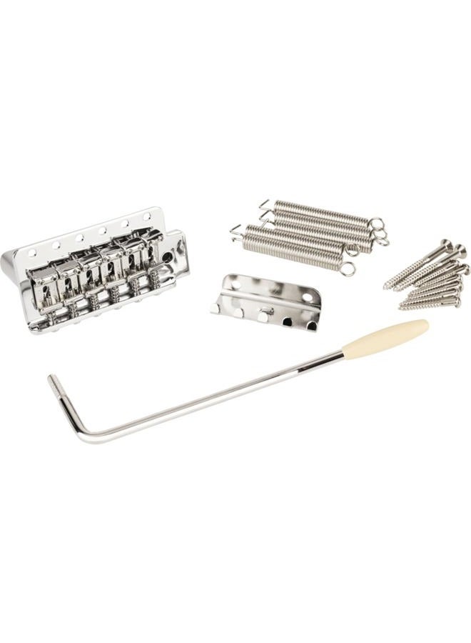 FENDER Vintage/Narrow Strat Tremolo Assembly 099207000 Tremolo for Stratocaster Electric Guitars in Vintage Style - Finish: Chrome - Image 3
