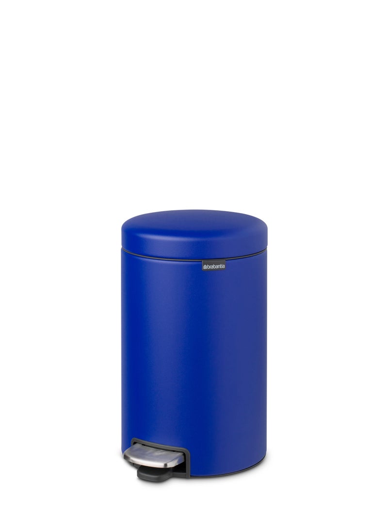 brabantia BRABANTIA Soft Closing Pedal Bin 12 litre with Plastic Inner Bucket  - Image 1