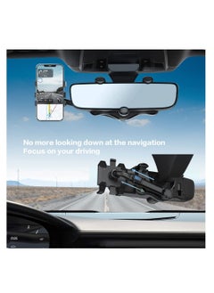 Service Zone Multifunctional 360° Car Mobile Phone Holder Black  - Image 4