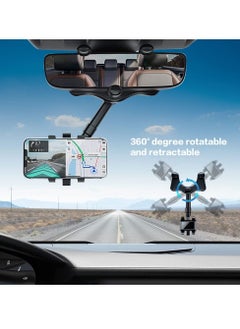 Service Zone Multifunctional 360° Car Mobile Phone Holder Black  - Image 5