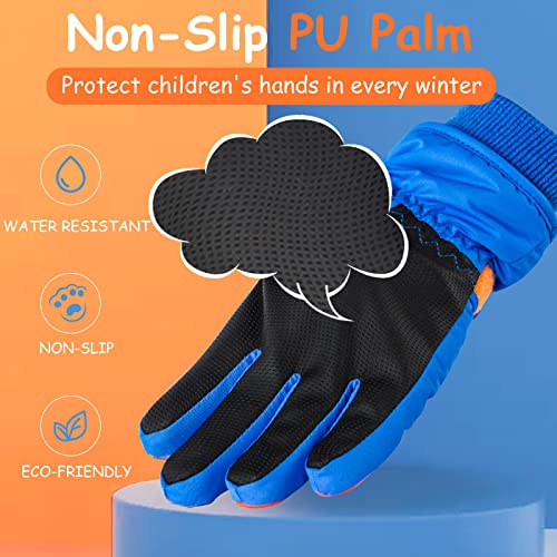 EVBEA Toddler Gloves Baby Winter Snow Gloves Boys KL L - Image 4