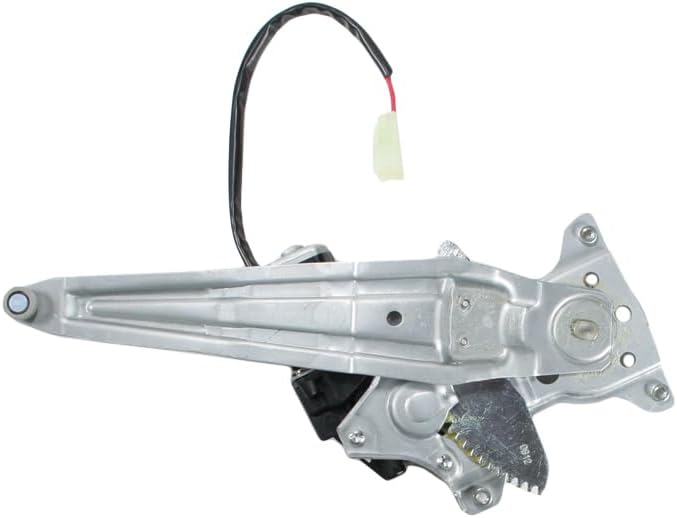 TRQ Rear Right Power Window Regulator & Motor Assembly Passenger Side Compatible with 2003-2008 Toyota Corolla - Image 1